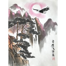 Елена Касьяненко, китайская живопись, гохуа, се-и, китайский пейзаж